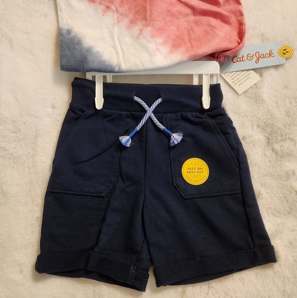 Cat & Jack Tie Dye Tank & Short Two Piece Set New With Tag Size 2T - Picture 3 of 9